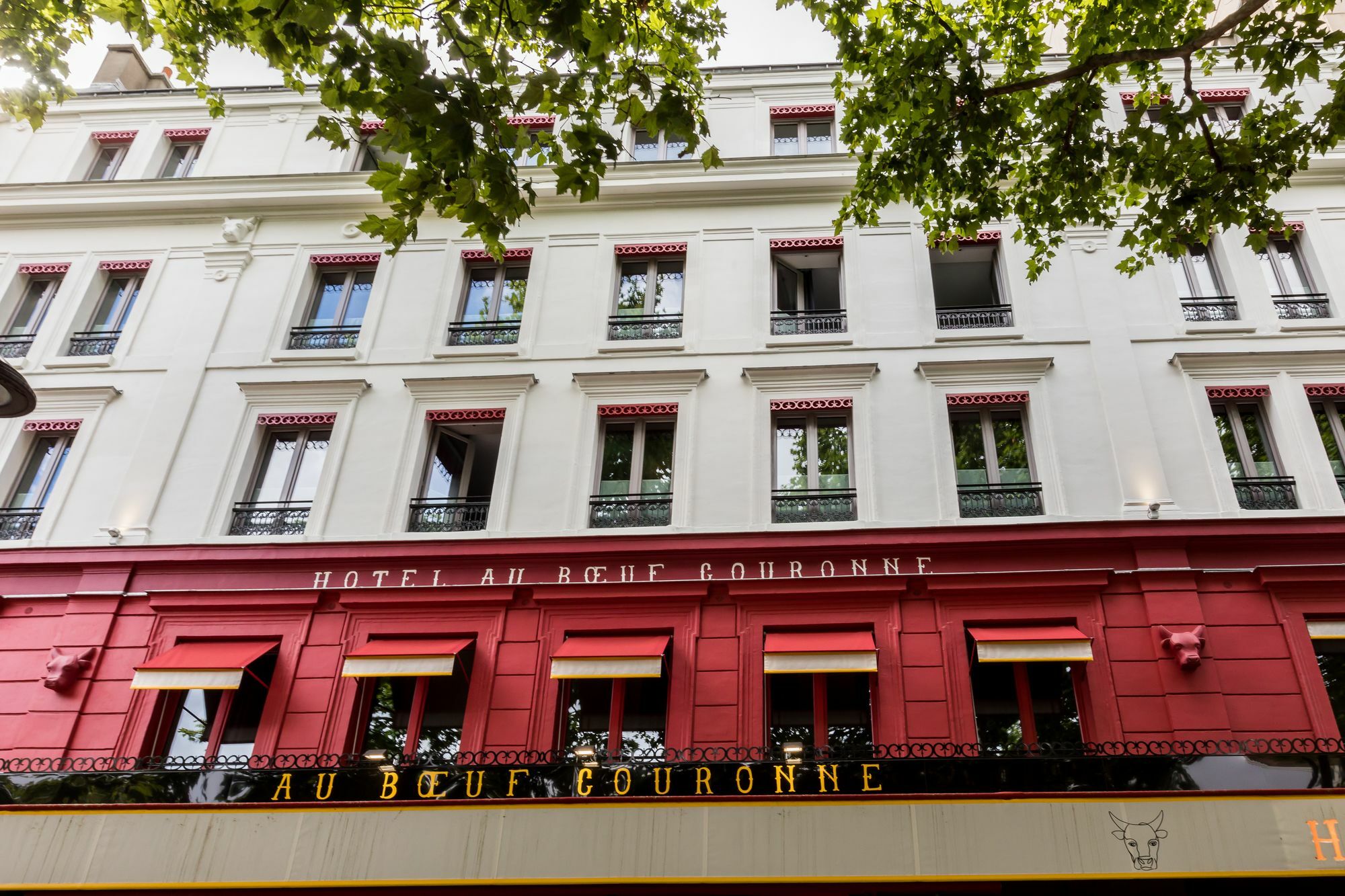堡夫库罗讷餐厅酒店 巴黎 外观 照片
